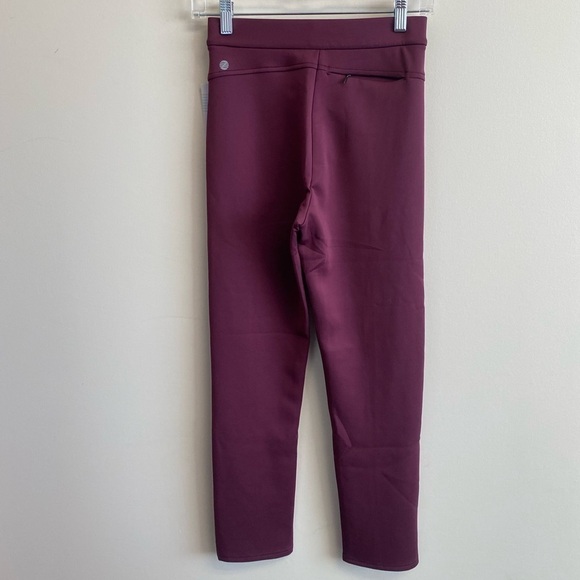 New Z by Zella Pull On Ankle Pant Sobo Stretch Jersey Purple Nectar Size XS - Picture 4 of 6